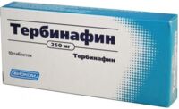 Тербинафин 250мг таб. №10 (СИНТЕЗ)