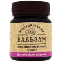 Медовый эликсир бальзам для женского здоровья 140г (ПЧЕЛА И ЧЕЛОВЕК)