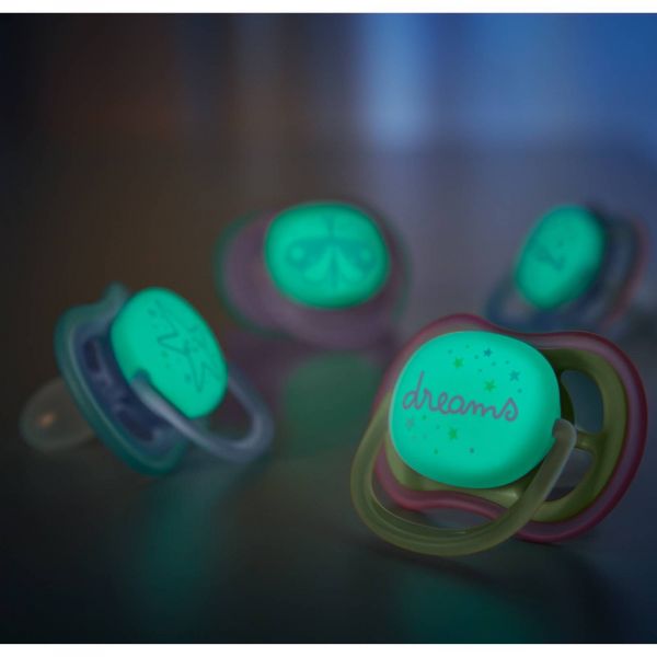 Avent (Авент) соска-пустышка №2 0-6 мес. ночная мотылек/ dreams scf376/19 (Philips consumer lifestyle b.v.)