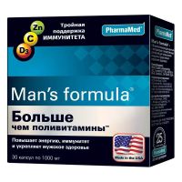 Man's formula (Менс формула) больше чем поливитамины капс. №30 (ФАРМА-МЕД ИНК)