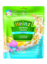 Heinz (Хайнц) каша молочная 250г овсянка банан (ХАЙНЦ-ГЕОРГИЕВСК ЗАО)