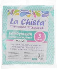 La Chista (Ла чиста) салфетки вискоза 5 шт (БЕЛАЯ МАНУФАКТУРА ООО)