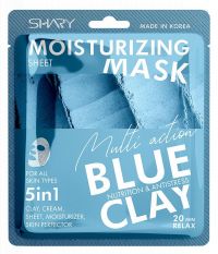 Shary (Шери) маска на тканевой основе 25г сыворотка и голубая глина (ANCORS CO. LTD)