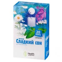Сладкий сон 2г фиточай №20 ф/п. (ЗДОРОВЬЕ ФИРМА)