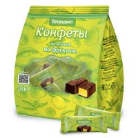 Конфеты петродиет 200г на фрукт. желейно-фрукт. глазир.шок. (ВИННАЯ КАРТА)
