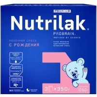 Nutrilak  (нутрилак) молочная смесь премиум 1 1050г 0-6 мес (ИНФАПРИМ)