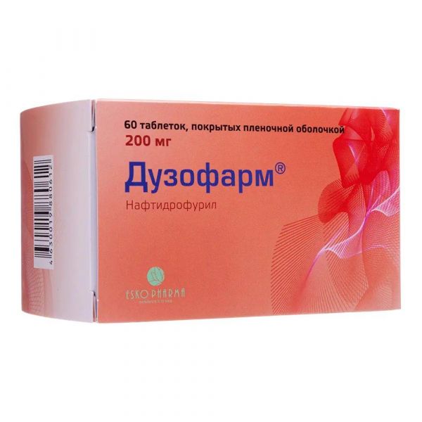 Дузофарм 200мг таб.п/об.пл. №60 (Sopharma ad)