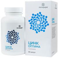 Цинк оптима капс. №90 (ЛЕТОФАРМ)