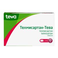 Телмисартан-тева 80мг таб. №90 (ТЕВА)