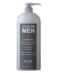 Ollin (Оллин) шампунь для мужчин 1000мл (ТЕХНОЛОГИЯ ООО)