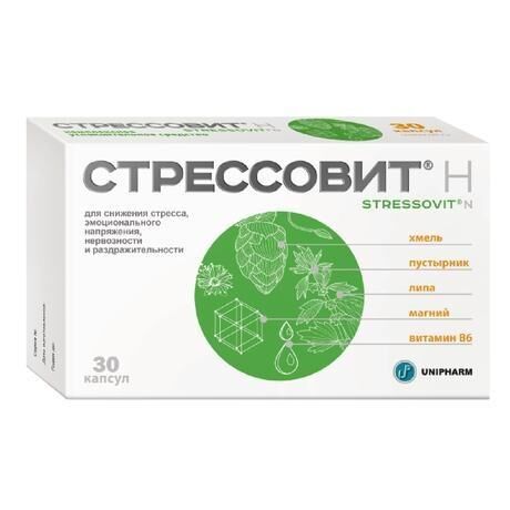 Стрессовит н капс. №30 (Втф ооо)
