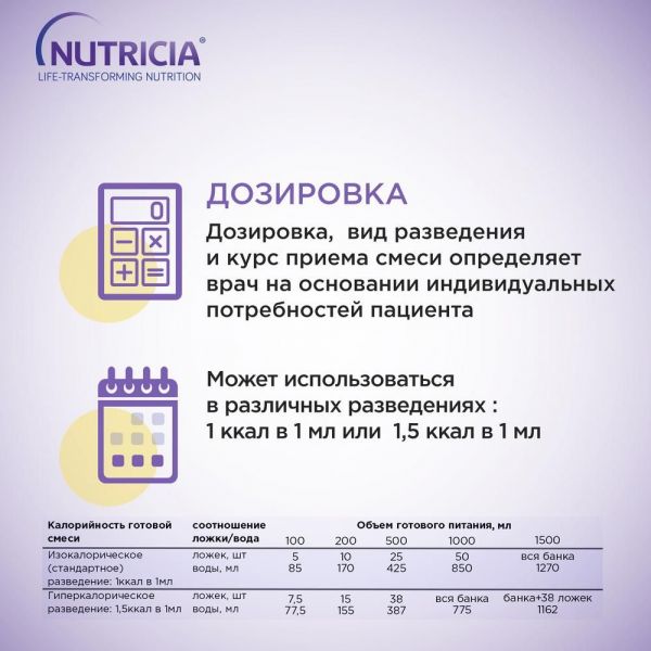 Нутризон эдванст нутридринк 322г сухая смесь для энтерального питания №1 банка (Milupa gmbh & co)
