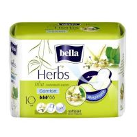 Bella (белла) прокладки herbs комфорт софт №10 липа (БЕЛЛА УРАЛ)