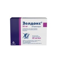Зелдокс 30мг лиоф.д/р-ра д/ин.в/м. №1 фл.  +растворит вода д/ин. 1,4мл (ПФАЙЗЕР)