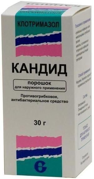 Кандид 1% 30г пор.д/пр.наружн. №1 фл. (Glenmark pharmaceuticals ltd)