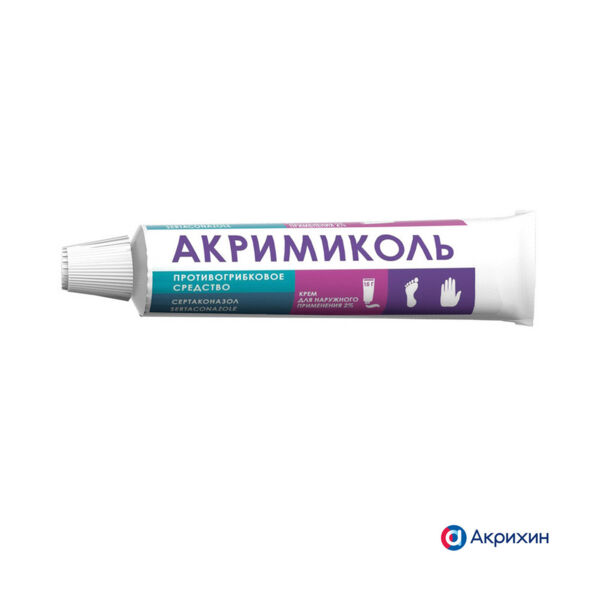 Акримиколь 2% 15г крем д/пр.наружн. туба (Акрихин хфк оао_3)