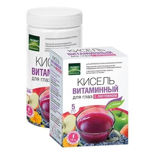 Леовит кисель витаминный для глаз с лютеином 18г №1 пак. (Леовит нутрио ооо)