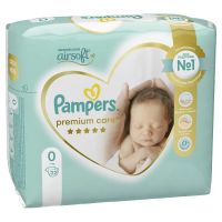 Pampers (Памперс) подгузники premium care 0 № 22 д/недонош. 1-2,5кг/1,5-2,5кг (ПРОКТЕР ЭНД ГЕМБЛ)