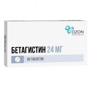 Бетагистин 24мг таб. №60 (ОЗОН)