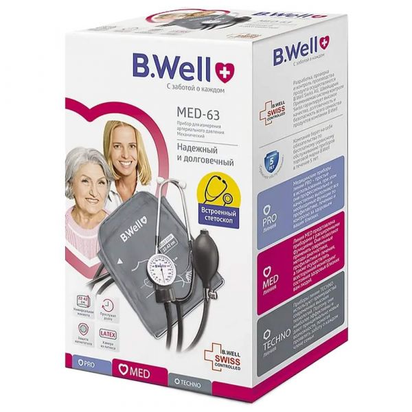 Тонометр б.велл med-63 механическ (B.well swiss ag)