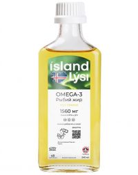 Лиси омега-3 рыбий жир 240мл лимон (ЛИСИ ХФ)