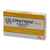 Страттера 25мг капс. №7 (ЭЛИ ЛИЛЛИ)