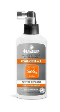 Фельдшер сульсен №1 спрей-лосьон дерматолог.против перхоти 110мл (НАРОДНЫЕ ПРОМЫСЛЫ)