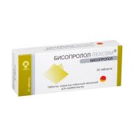 Бисопролол 10мг таб.п/об. №30 (ПРОТЕК-СВМ)