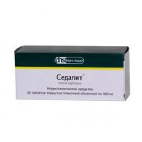 Седалит 300мг таб.п/об. №50 (ФАРМСТАНДАРТ)