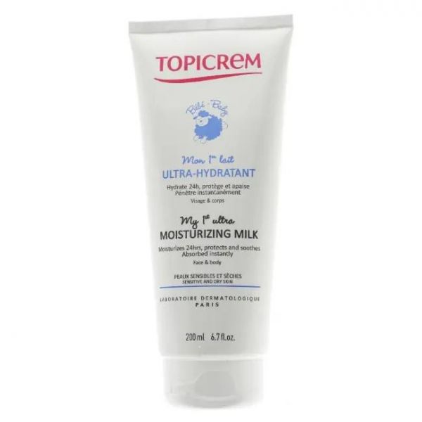 Topicrem (топикрем) baby  молочко увл. 200мл (Nigy laboratoires)