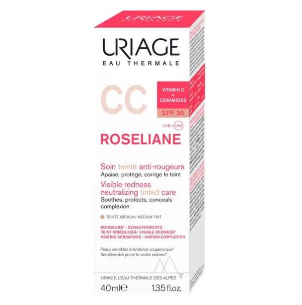 Uriage (Урьяж) розельян сс крем 40мл spf30 3417 0721 (Dermatologiques d’uriage laboratoires)