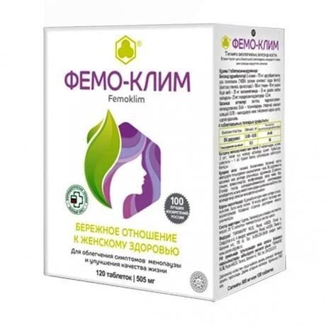 Фемо-клим таб. №120 (Парафарм ооо)