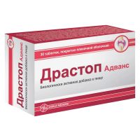 Драстоп адванс таб.п/об.пл. №30 (УОРЛД МЕДИЦИН)
