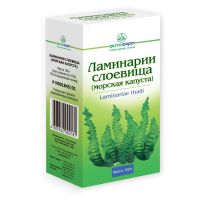 Ламинарии слоевища 100г №1 пач. (ФИТОФАРМ ПКФ)