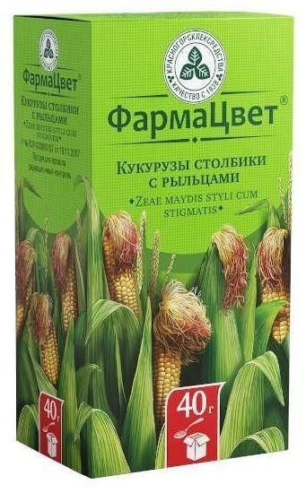 Кукуруза столбики с рыльцами 40г №1 пач. (Красногорсклексредства оао)