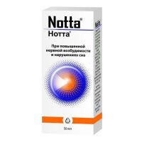 Нотта 50мл капли д/пр.внутр.гомеоп. №1 фл.-кап. (ЗЕНТИВА)