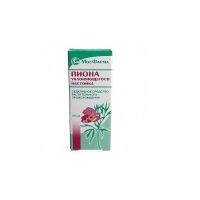 Пиона уклоняющегося 25мл настойка №1 фл. (МОСКОВСКАЯ ФФ)