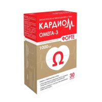 Кардиом омега-3 форте капс. №30 (УОЛМАРК КО)