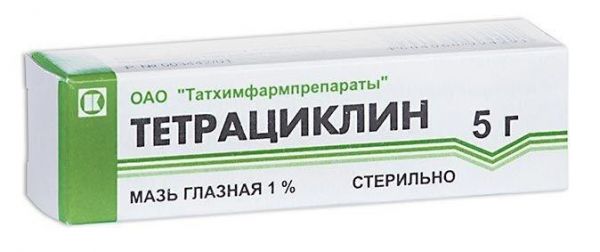 Тетрациклиновая 1% 5г мазь глазн. №1 туба (Татхимфармпрепараты оао_2)