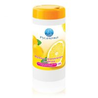 Русалочка салфетки влажные №100 лимон (РУСАЛОЧКА ГК)