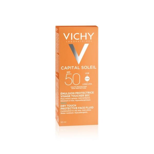 Vichy (виши) капсолей эмульсия матирующая 50мл spf50 3622 (Vichy laboratoires)