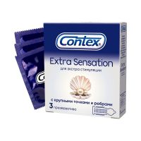 Презерватив contex №3 extra sensation (LRC PRODUCTS)