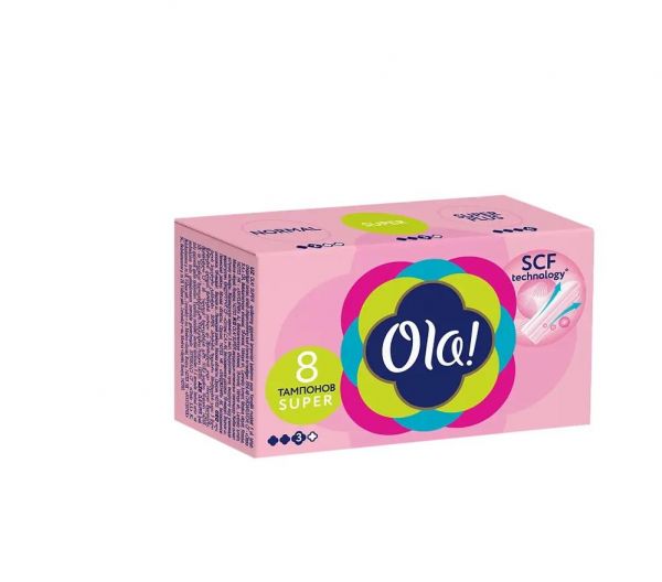 Ola! (Ола!) тампоны №8 супер (Олтекс с.а зао)