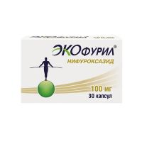 Экофурил 100мг капс. №30 (АВВА)