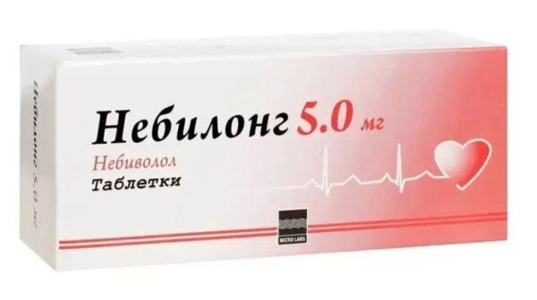 Небилонг 5мг таб. №50 (Micro labs limited)