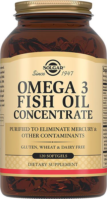 Solgar (Солгар) концентрат рыбьего жира омега 3 капс. №120 (Solgar vitamin and herb)