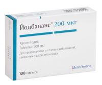 Йодбаланс 200мкг таб. №100 (МЕРК)