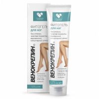 Венокрепин фитогель для ног 125мл (ДВЕ ЛИНИИ ПКФ ООО)