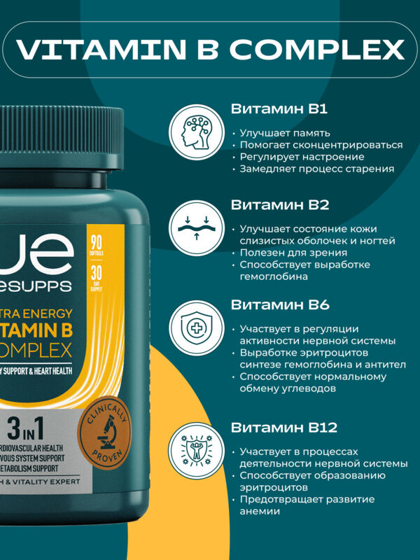Уесаппс ультра энерджи витамин в комплекс капс. №90 (Ultra energy supplements trading l.l.c)