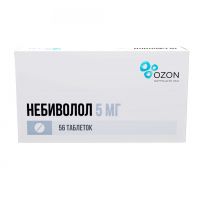 Небиволол 5мг таб. №56 (АТОЛЛ)